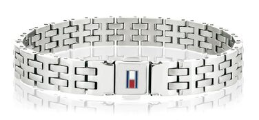 Чоловічий сталевий браслет Tommy Hilfiger Jewelry Armband - 2701062 Single