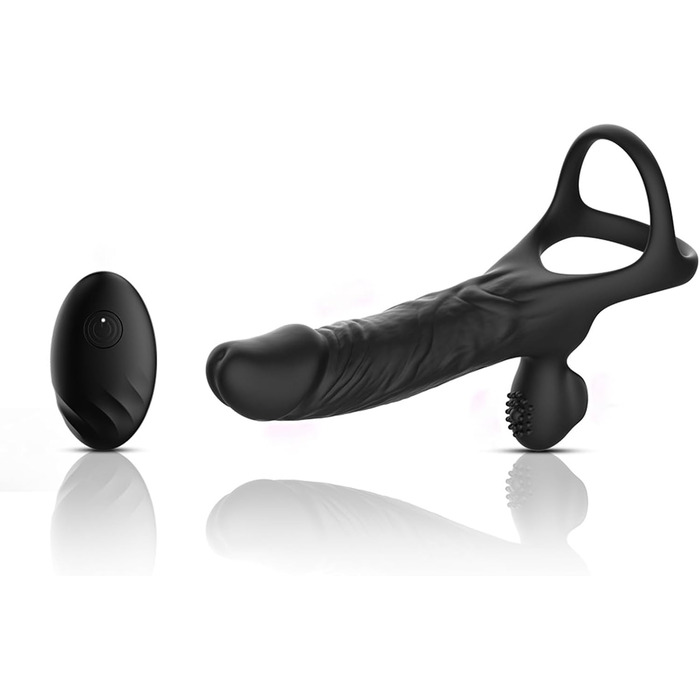 Набір вібраторів для пар Jinqian: вібратор, кільце для пеніса з пультом, 7 режимів, для чоловіків та жінок