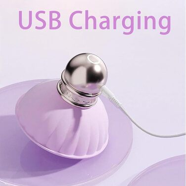 Вібратор для сосків PQKuss з силікону, масажер для клітора, 9 режимів вібрації, електричний, для жінок