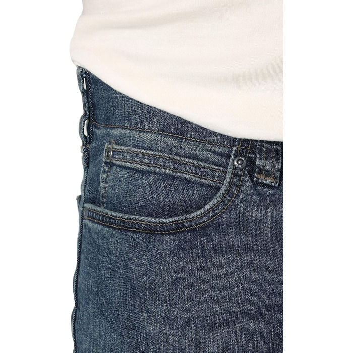 Чоловічі джинси Lee Extreme Motion Relaxed Straight Big and Tall, колір Maddox, розмір 44W / 32L