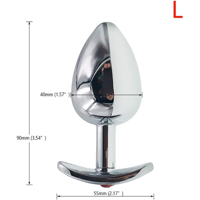 Металевий анальний плаг Jomyu (3 шт.): набір для дорослих, стимуляція G-точки, для пар та самостійного використання