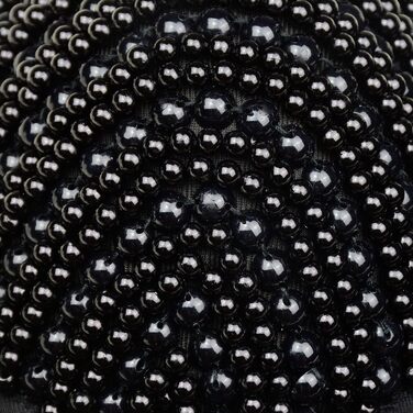 Чорний бюстгальтер-корсет Ellacci з перлами, топ для клубу/вечірки, XS