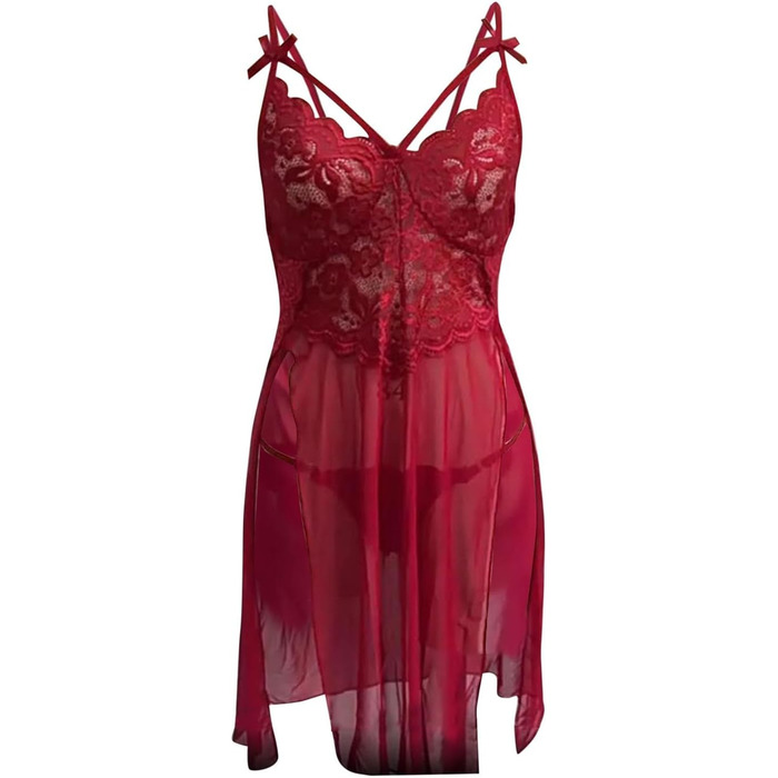 Сукня-бабідол WILLBEST: елегантна та сексуальна сукня-negligee для жінок, XL, блакитна