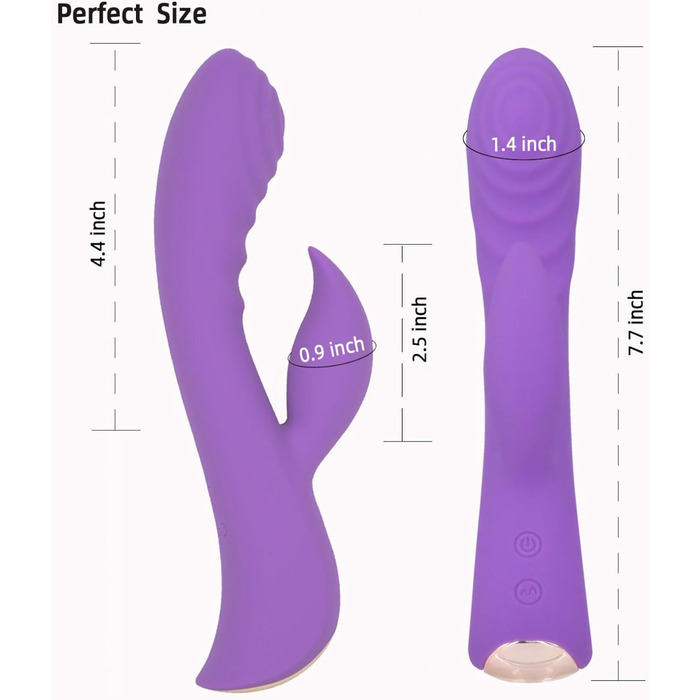 Вібратор G-Punkt Класичний, анальні вібратори з 10 режимами, інтимні іграшки для жінок, фіолетовий колір