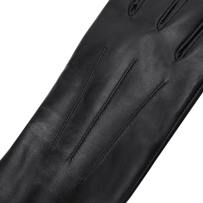 Зимові рукавички Harssidanzar Daen Vintage GL017EU з ультрам'якою підкладкою, чорні, розмір L