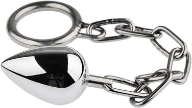 Анальний масажер з нержавіючої сталі Youxclian: набір анальних кульок, ланцюжок, кільце для статевого члена, анальний дільник, масажер простати, для жінок та чоловіків.