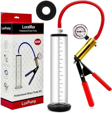 Набір пеніс-помп Kuaecr з 4 розмірів з силіконовим з'єднувачем, ручна вакуумна помпа для чоловіків, збільшення пеніса, покращення ерекції