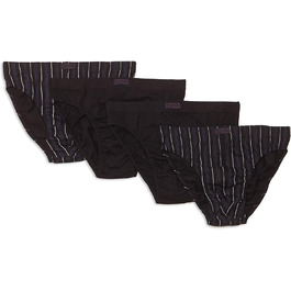 Чоловічі труси Frank Fields з бавовняного джерсі, 4 шт. в упаковці, розміри 5(M) - 14(6XL), великі розміри, чорний колір
