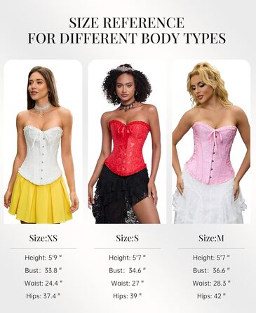 Корсет-топ SZIVYSHI Daen Vollbrust: готичний корсет, бюстгальтер-корсе, вінтажний корсаж (L, ультрафіолетовий)