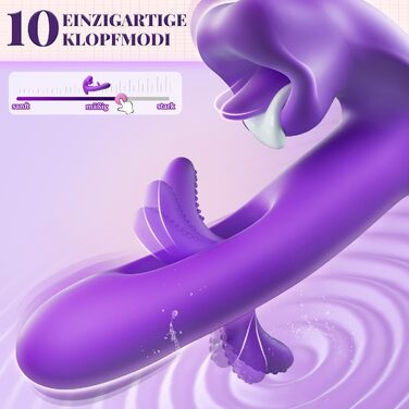 KELESTA Вібратор для жінок з 7 режимів лизання, вібрації та 10 режимів погладжування. Набір секс-іграшок для пар