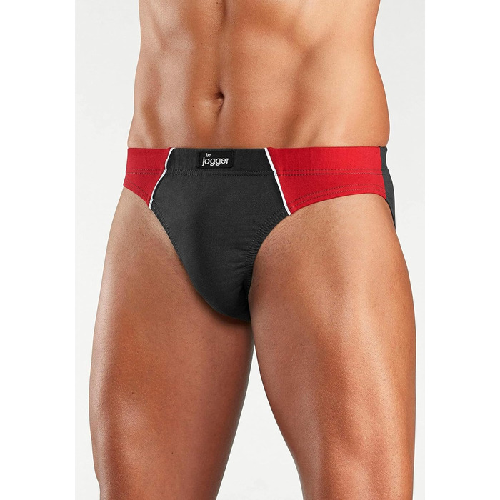 Спортивні штани чоловічі e Jogger з контрастними вставками та панелями, комфортні в носінні, 6 X Marine / кольорові вставки (8, Navy, Grey)