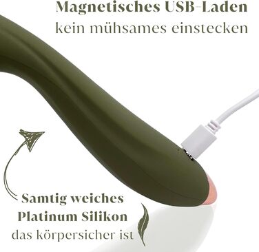 Вібратор жіночий Ladyluv для стимуляції G-точки та клітора – 10 режимів, водонепроникний, преміум силікон – для пар, з підзарядкою