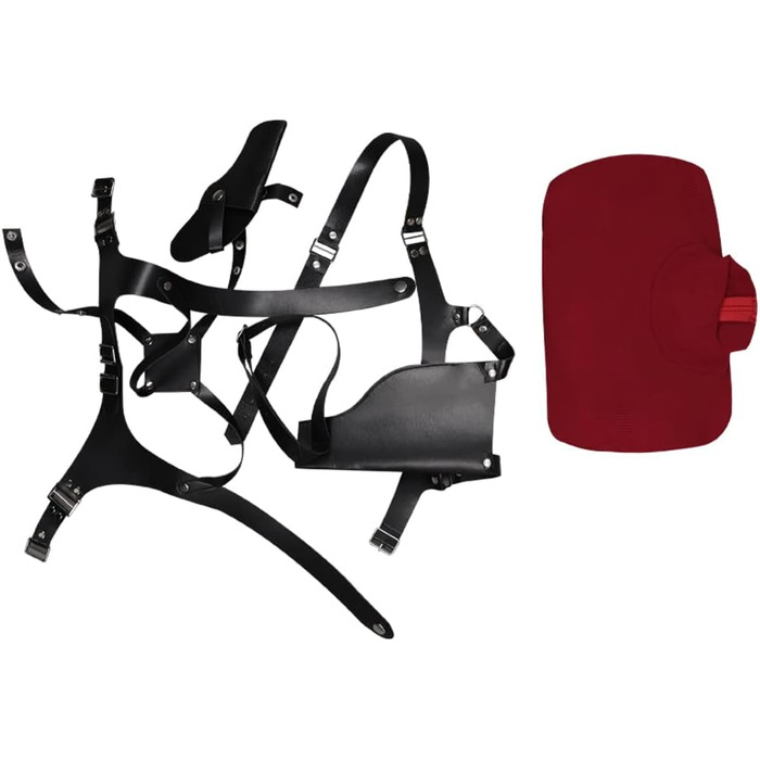 Косплей костюм Ади Вонг: сексуальне в'язане червоне плаття-костюм для Хелловіну, карнавалу та вечірок