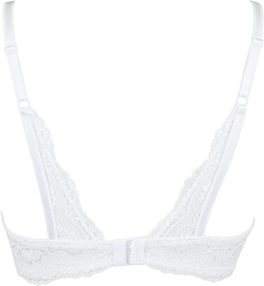 Axami білий бюстгальтер з підняттям з декором крил 75E білий