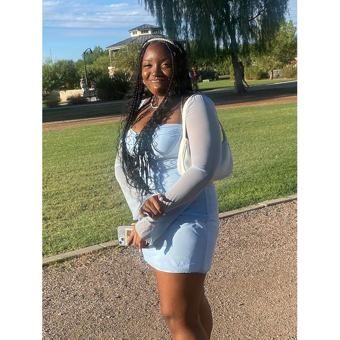 Шорти жіночі HIBSHABY сучасні, приталені, повсякденні, небесно-блакитні