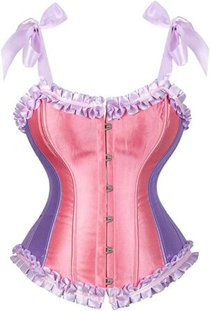 Жіночий сексуальний комплект білизни: мереживний бюстгальтер-халтер, корсет, сатиновий принт, body shaper, для вечірок, розмір 2X-Large