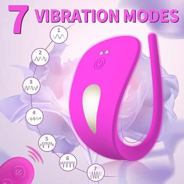 Вібратор Guspiun Ultradünn Butterfly для жінок, портативний, 7 режимів, керування дистанційно, міні-іграшка для дорослих