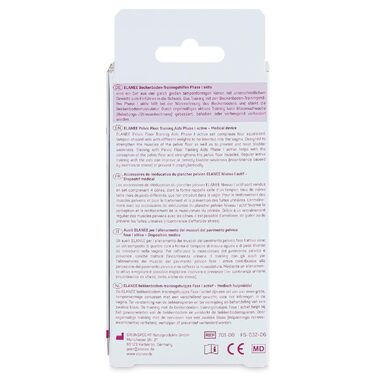 ELANEE Тренажер для підсилення м'язів тазового дна Phase I для боротьби з нетриманням, набір з 4 конуса (701-00) Single