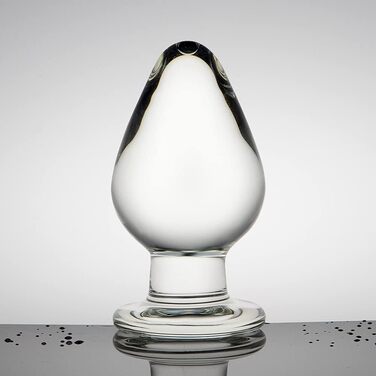 Анальний розширювач зі скляним конусом Kristall (6 см) для жінок та чоловіків