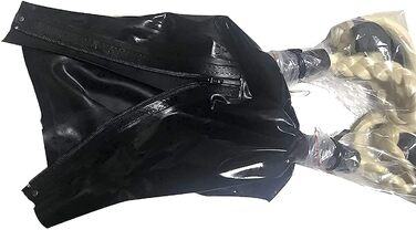 Латексна маска з мереживом для BDSM/Fetish/Bondage - Косплей маска на Хелловін (M)