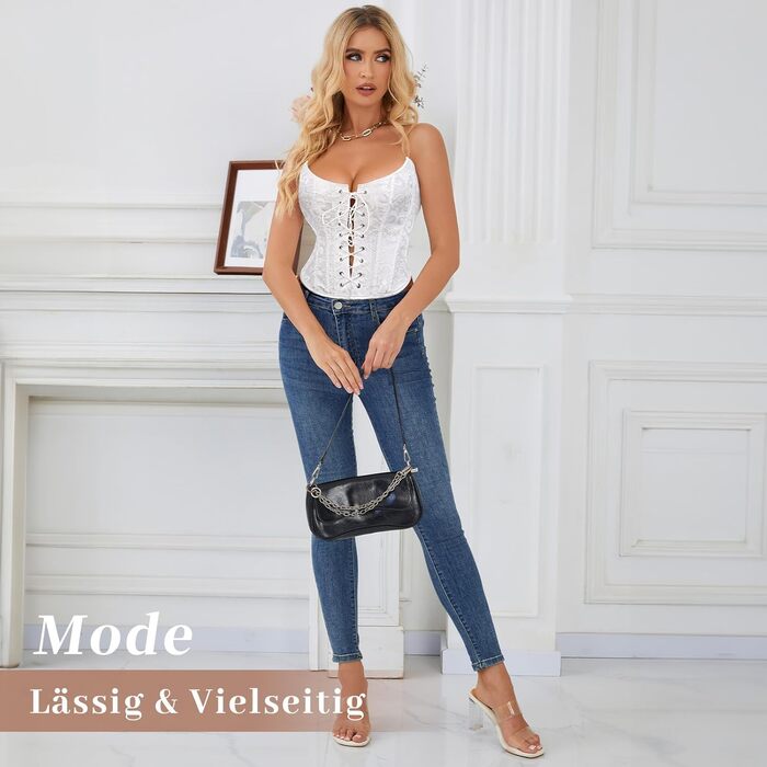 Корсет-топ WHIPPY для повних грудей: вінтажний бюстєль з шнурівкою, готичний овербаст, світло-персиковий, розмір M