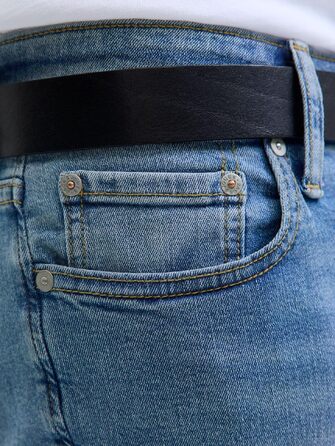 Чоловічі джинси Slim Fit JACK & JONES JJIGLENN JJORIGINAL SQ 030 NOOS, синій денім, 33W / 32L