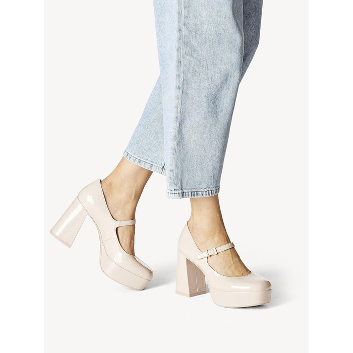 Жіночі туфлі-човники Tamaris з ремінцем, рожеві, розмір 39 EU