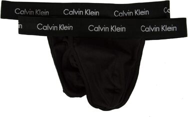 Танга Calvin Klein (2 шт.) для чоловіків, чорний, XL, NB2208A