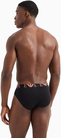 Труси чоловічі Emporio Armani (3 шт. в упаковці) (L, чорний)