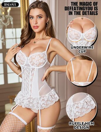 Чорний бюстгальтер RLOVE з пуш-ап ефектом, корсетний, з регульованими бретелями, для фігури, розмір XXL, білий