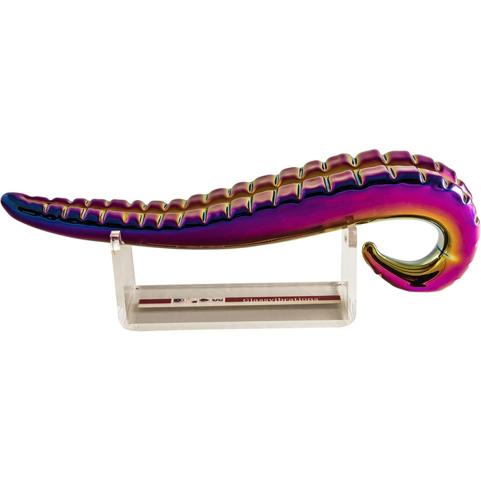 Ділтo з металу GLASSVIBRATIONS Teufelszunge Lucifer (золото/фіолетовий/хром)