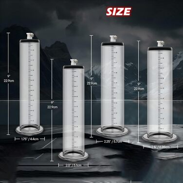 Насос для збільшення пеніса з манометром та регулювальними колесами. Ручний насос для чоловіків з металевим руків'ям, вакуумний насос для збільшення розміру пеніса (57 мм)