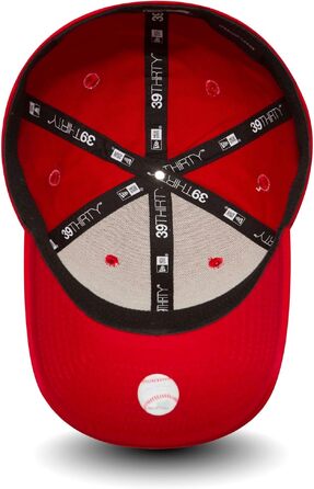 Кепка New Era New York Yankees 9FORTY Adjustable League Essential — бежева, розмір S/M, червоно-білий логотип