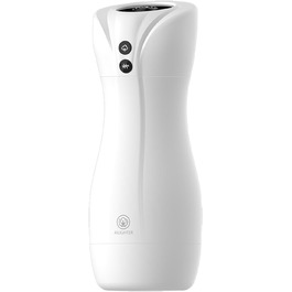 Масажер для чоловіків з 10 вібраціями, 4 режими всмоктування та функцією нагріву. 3D силікон, стимулятор пеніса, білий