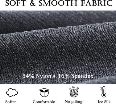 Танга чоловічі BIATWOWR з великою кишенею, шовкові, дихаючі, безшовні, сексуальні труси, чорно-темно-сірі, XL