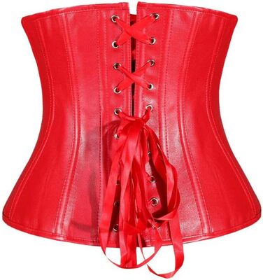 Сексуальний комплект спідньої білизни: нічна сорочка, корсет, топ у стилі стимпанк з блискавкою, боді, бюстгальтер, цинчер, великі розміри (3XL), чорний, штучна шкіра