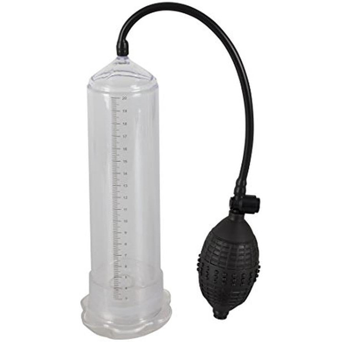 You2Toys Mister Boner: Вібруючий насос для потенції - Vibro-Penispumpe, з виносним яйцем та силіконовою манжетою, чорний/прозорий