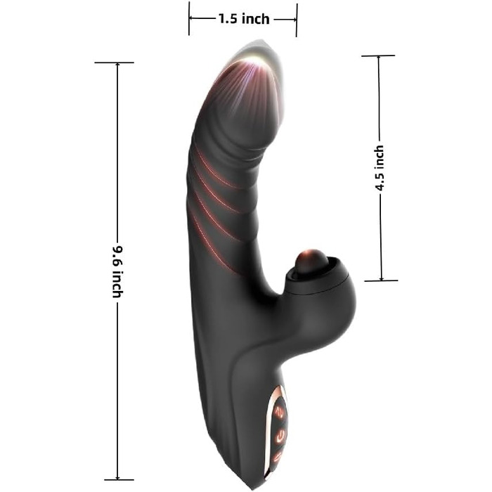 Вібратор для жінок BeHorny Rabbit - силіконовий, водонепроникний, перезаряджуваний