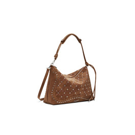 Жіноча сумка через плече Desigual Leiria Yankee, колір верблюжий (camel brown)