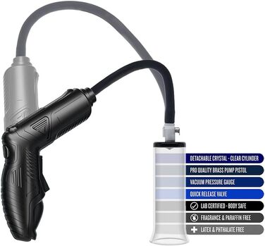 Електрична чоловіча помпа для розтягування крайньої плоті з силіконовим рожком - Lmgoc Neu