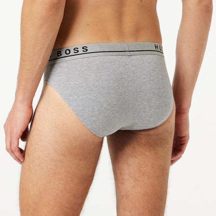 Слип BOSS чоловічий (3 шт. в упаковці), розмір S, сірий Open Grey 061