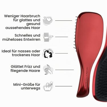 Дитяча щітка для волосся Tangle Teezer Ultimate Detangler Mini The Devil Wears Prada, дорожній розмір