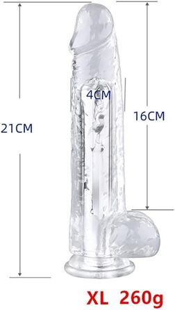 Анальний вібратор з кулькою, G-Spot масажер, простата масажер, анальний плуг, XL, для чоловіків та жінок