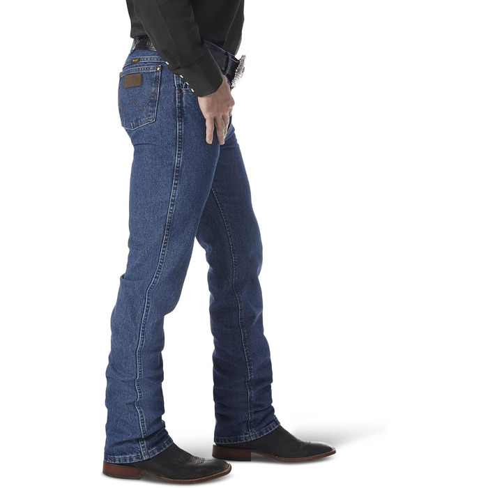 Чоловічі джинси Wrangler Premium Performance Cowboy Slim Fit, темно-сірі (Dark Stone), 35W / 30L