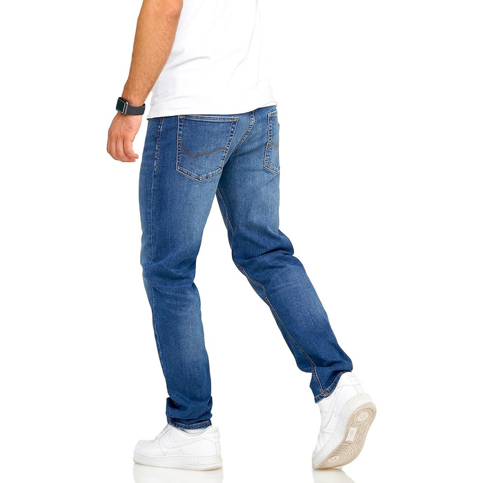 Чоловічі джинси JACK & JONES Infinity Mike ARIS Comfort Fit, темно-сині, 32W/32L