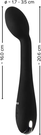 Vibrator Orion G-Punkt для жінок - 12 режимів вібрації, перезаряджуваний, чорний