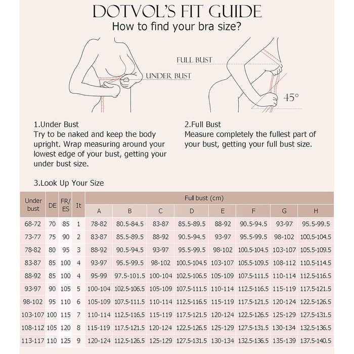 Чорний балконетний бюстгальтер DotVol з пуш-ап, великі розміри, без підкладки, 85B