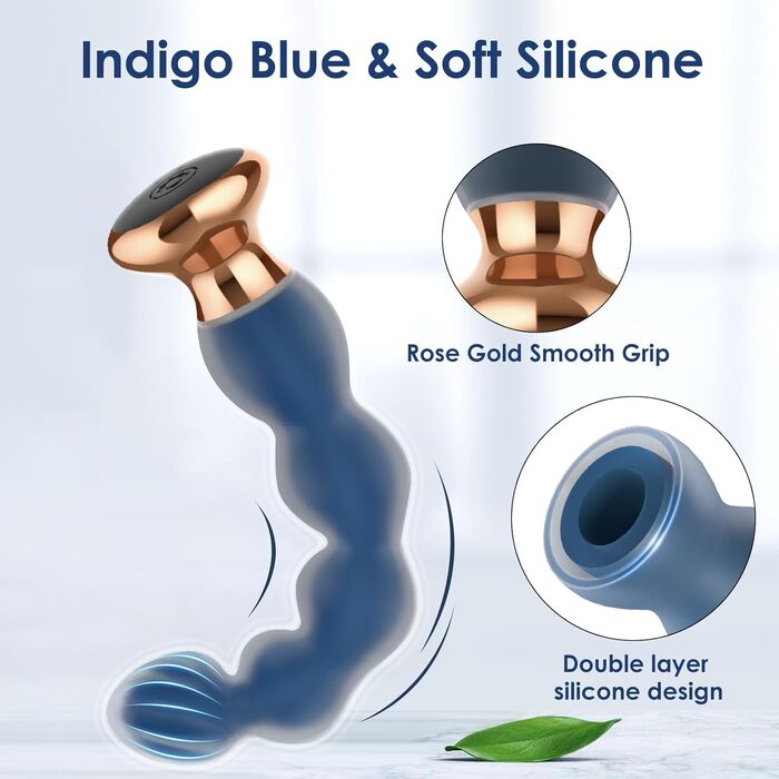 Анальні вібратори для жінок та чоловіків: силіконові кулі, масажер простати з пультом дистанційного керування, 10 режимів вібрації. Іграшки для дорослих