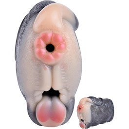 Реалістичний мастурбатор Seckoe Tier Taschenmuschi для чоловіків, з анімальною вагіною та анальним тунелем