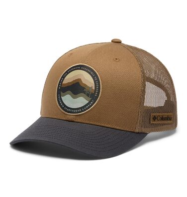 Кепка-снэпбек Columbia Mesh Snap Back унісекс, сітчаста з регульованим розміром, Delta/Shark/Circular Landscape
